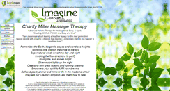 Desktop Screenshot of imaginepeacewellness.com